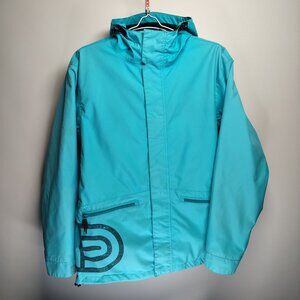 Airblaster Mens Jacket Size Medium Teal Blue Snowboarding